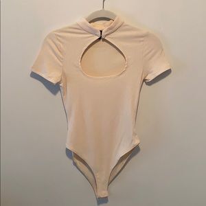 Keyhole cut out bodysuit